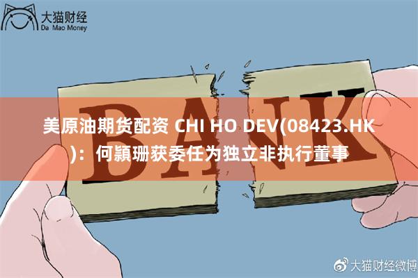 美原油期货配资 CHI HO DEV(08423.HK)：何頴珊获委任为独立非执行董事